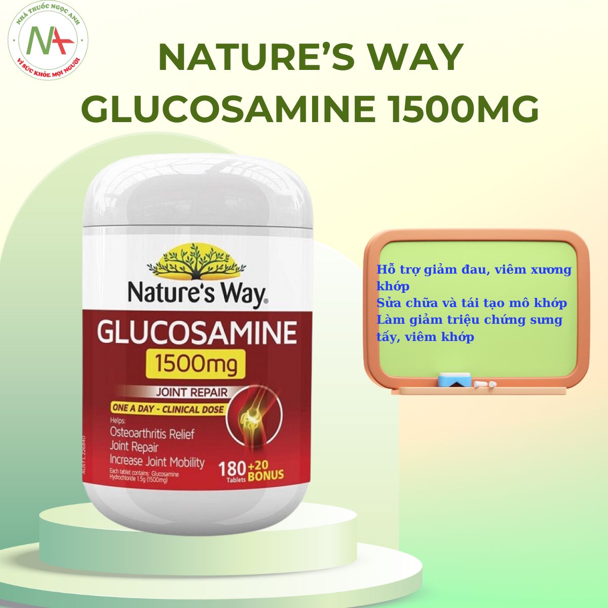 Nature’s Way Glucosamine 1500mg