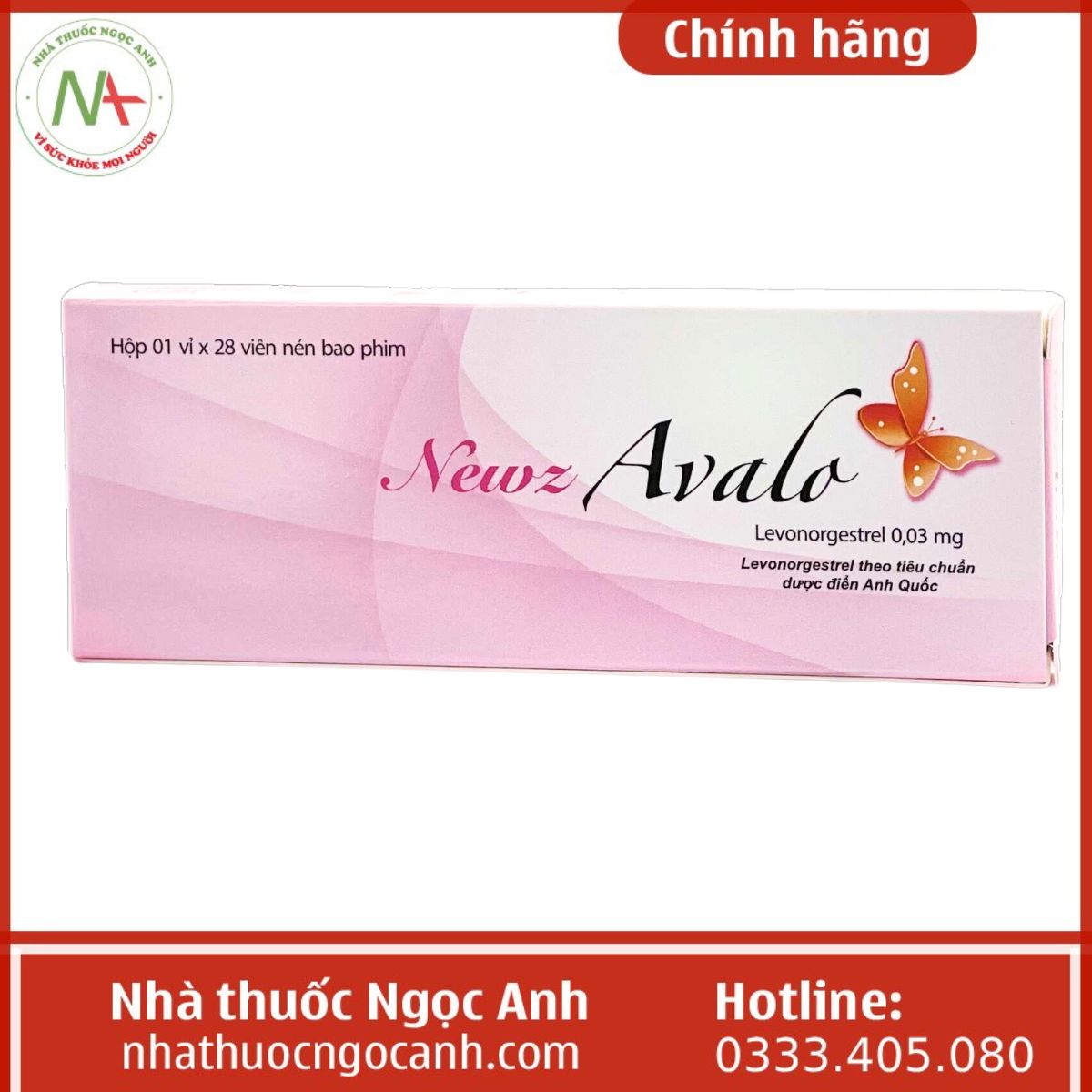 Thuốc Newzavalo 0,03mg