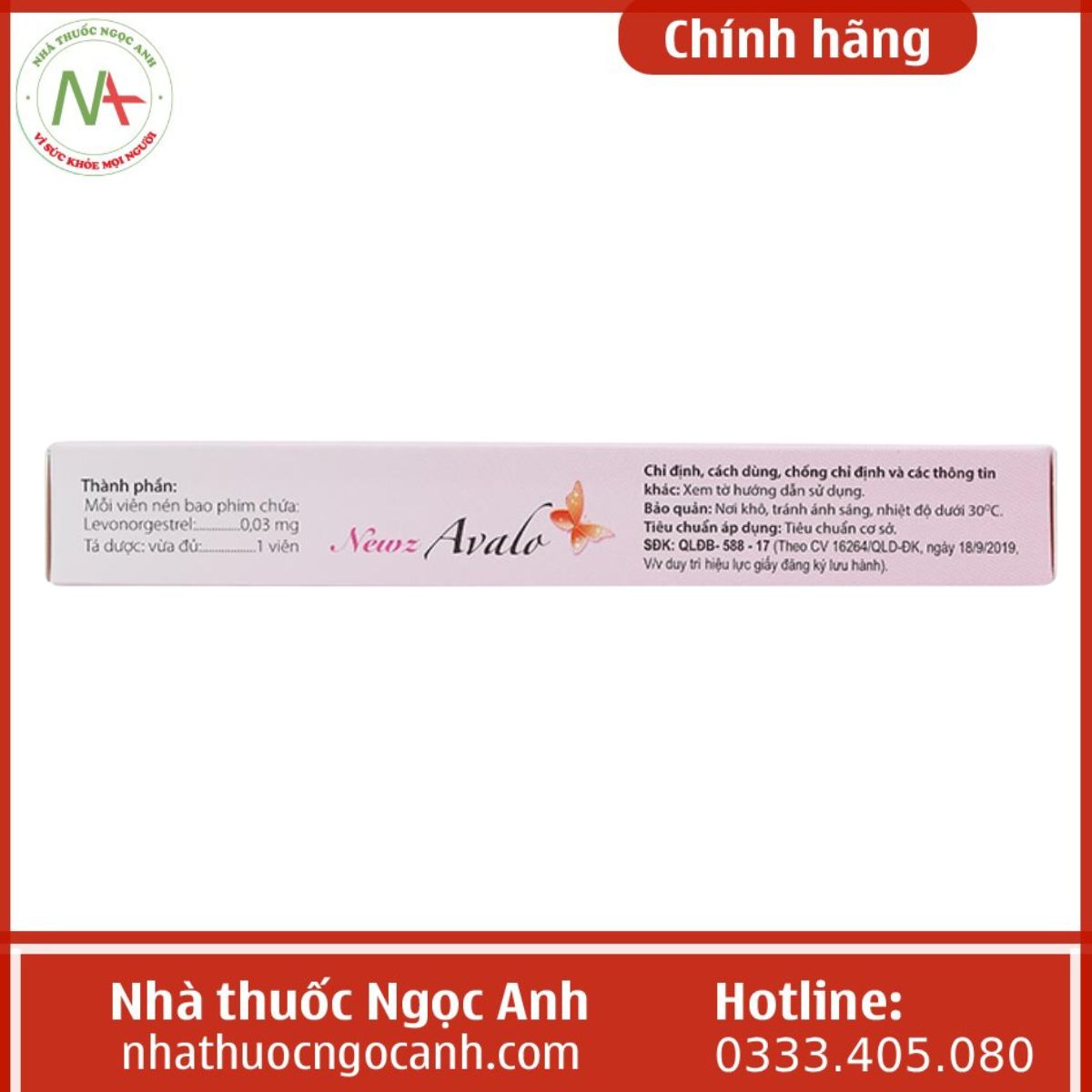 Thuốc Newzavalo 0,03mg