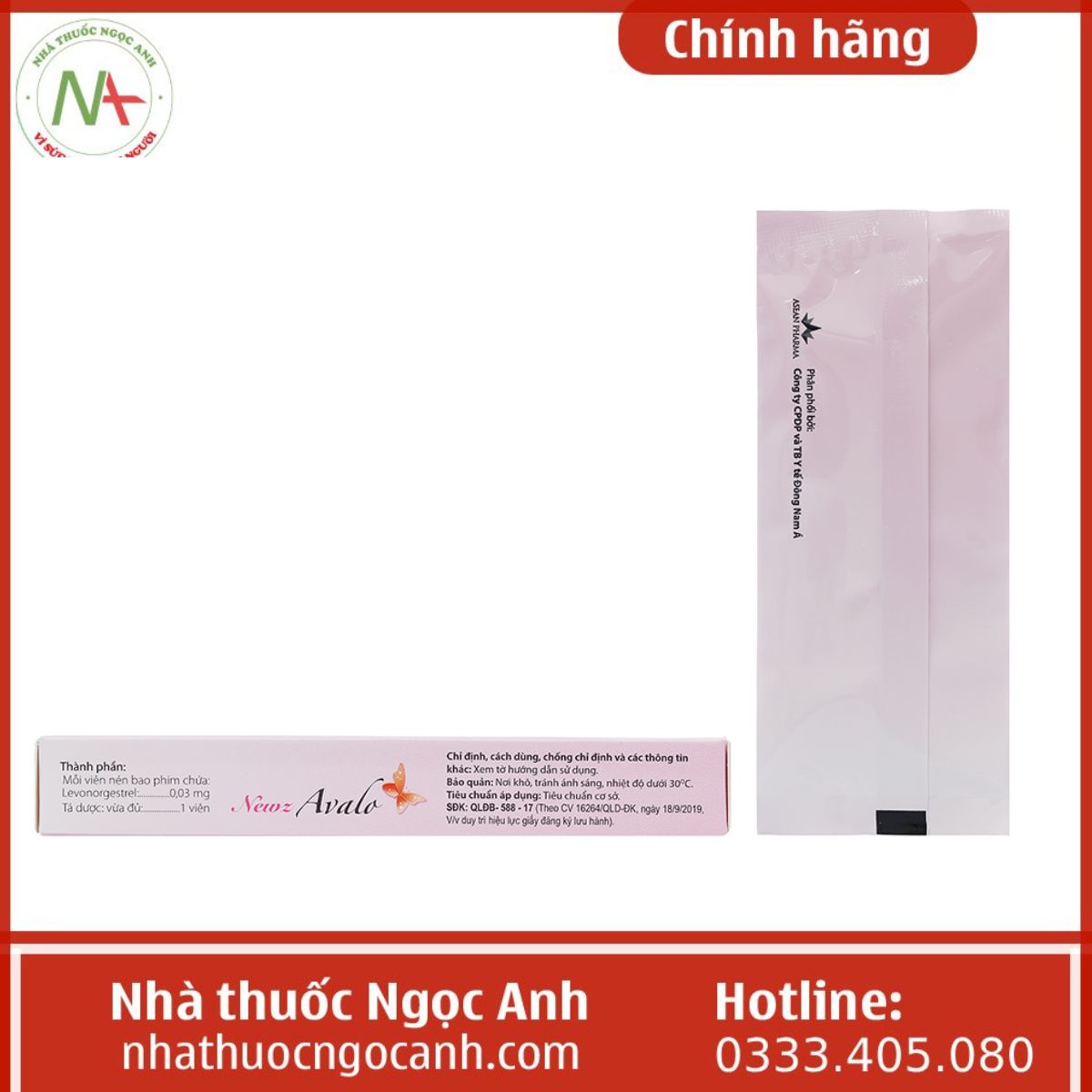 Thuốc Newzavalo 0,03mg