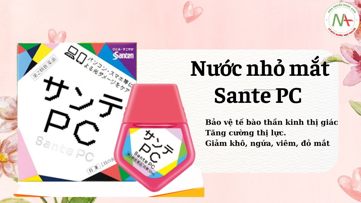 Nước nhỏ mắt Sante PC