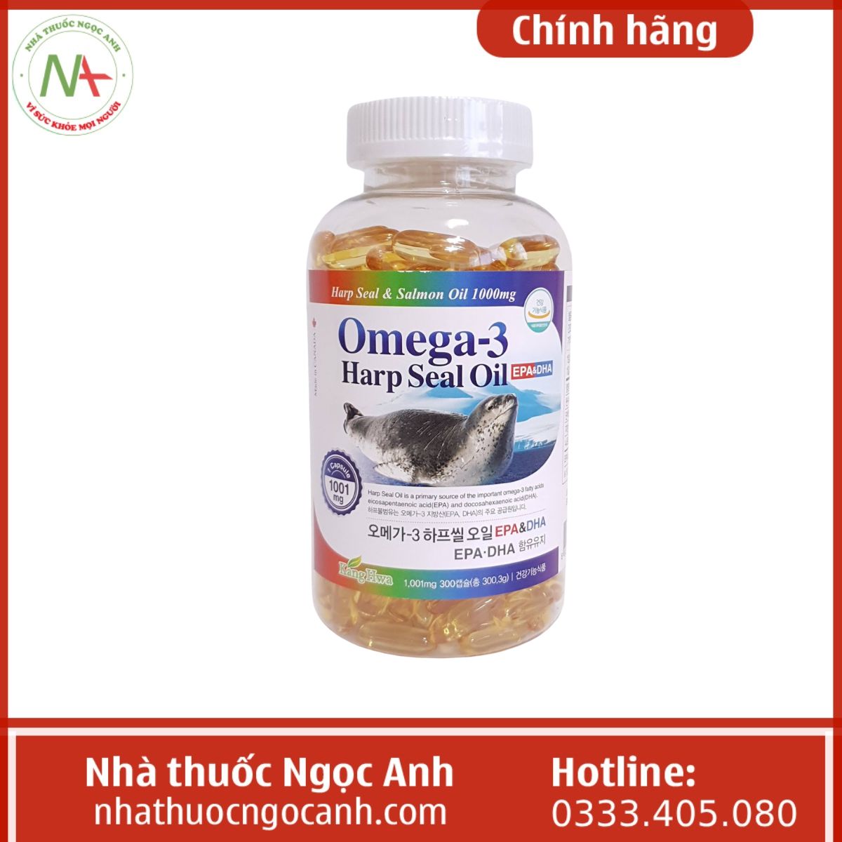 Omega-3 Harp Seal Oil KangHwa