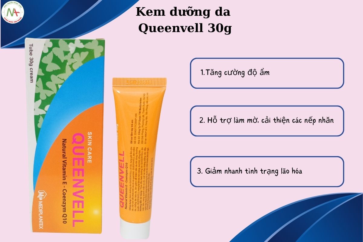 Tác dụng của Queenvell 30g