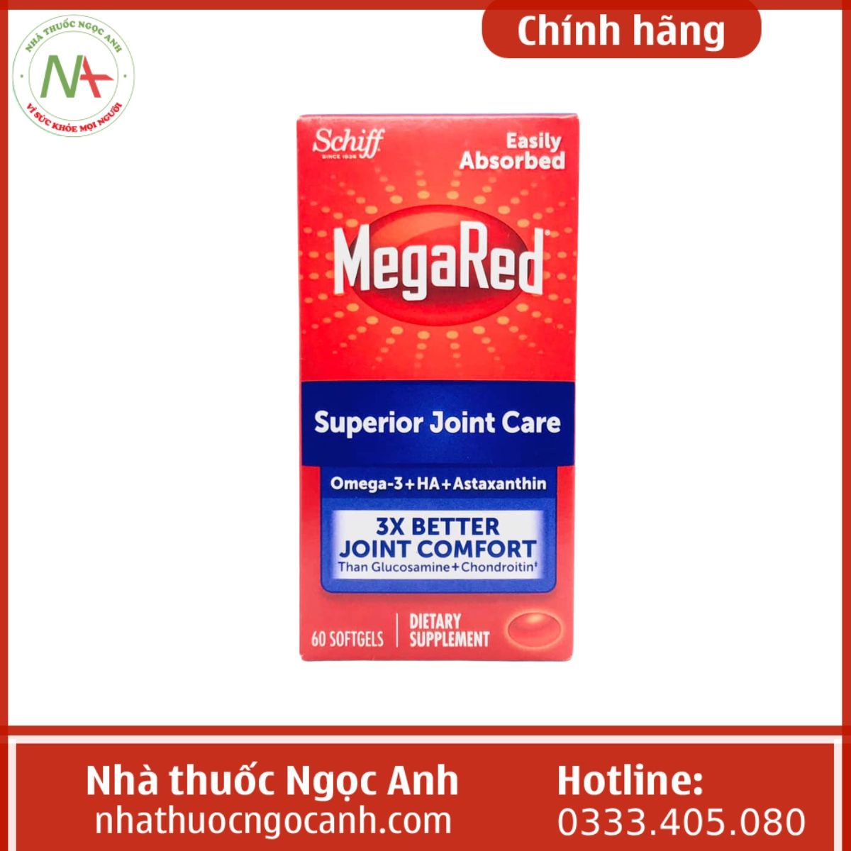 Schiff MegaRed Superior Joint Care