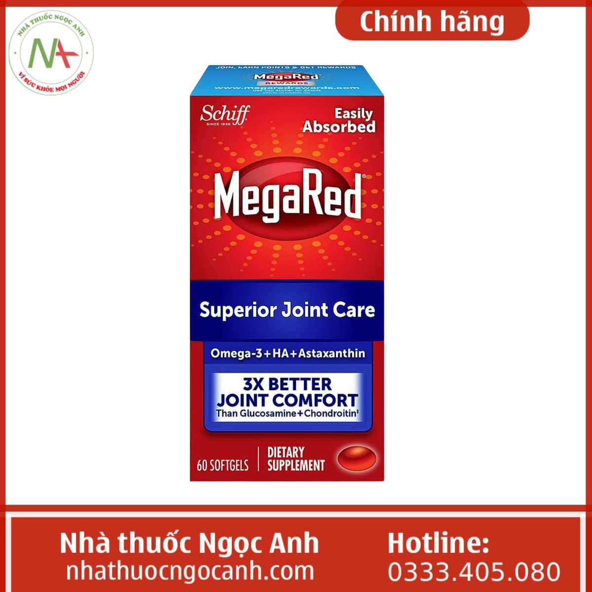 Schiff MegaRed Superior Joint Care