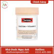 Swisse Calcium + Vitamin D