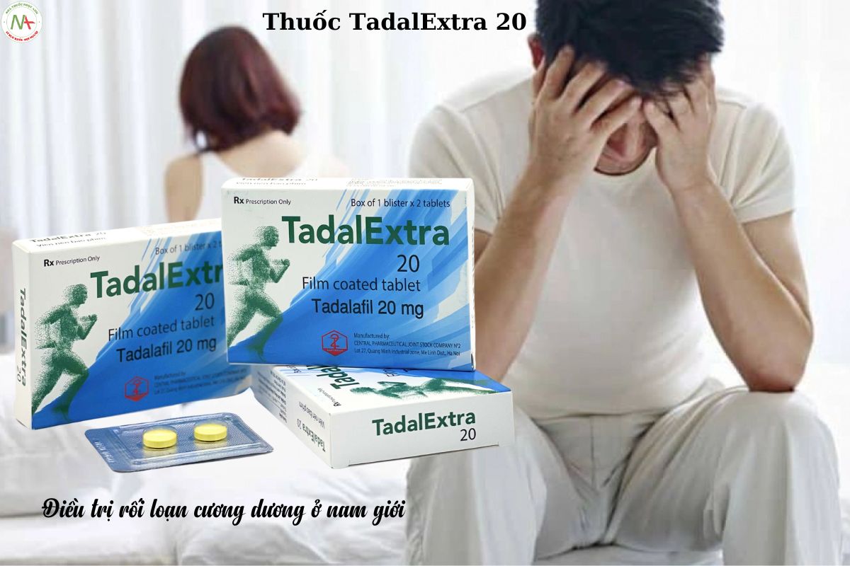 Chỉ định của thuốc TadalExtra 20