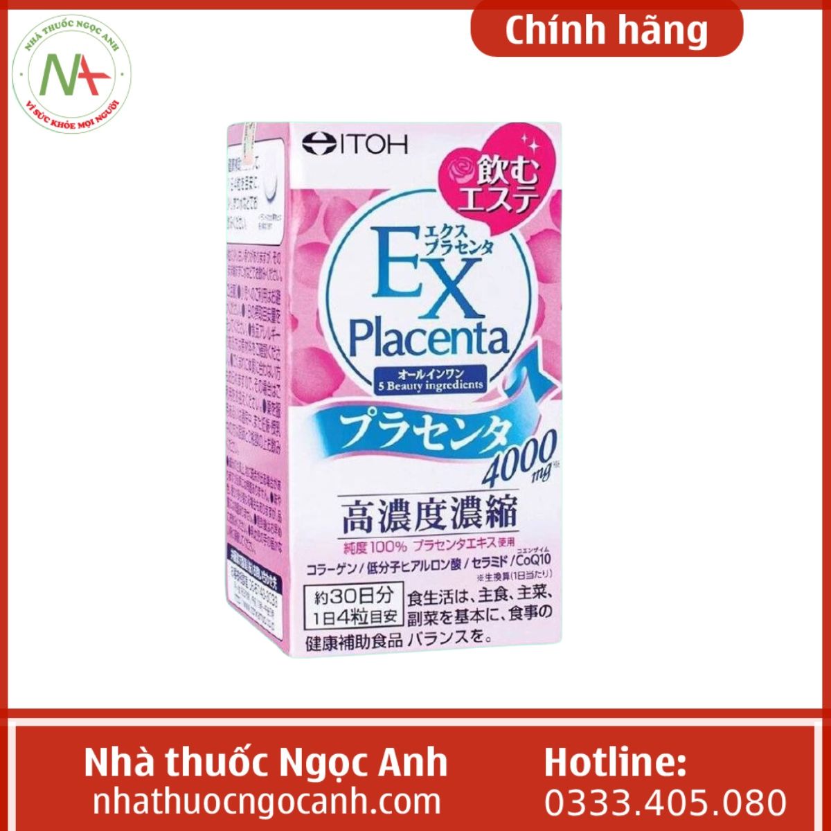 Viên uống ITOH EX Placenta