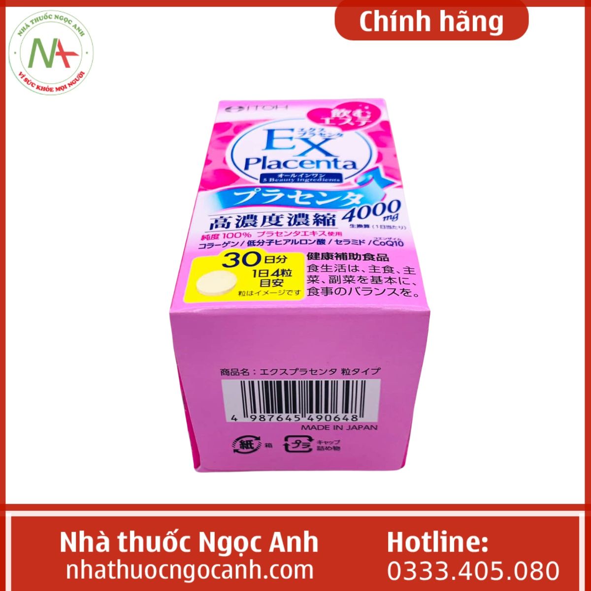 Viên uống ITOH EX Placenta