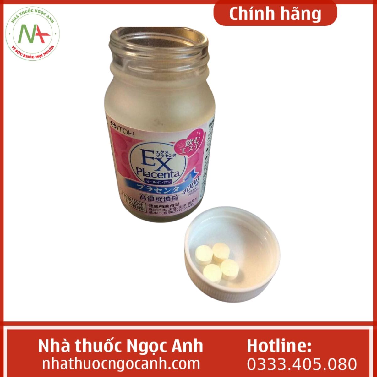 Viên uống ITOH EX Placenta