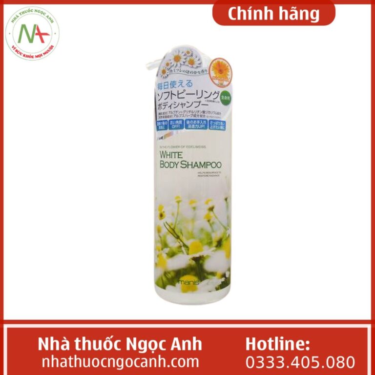 White Body Shampoo 450ml