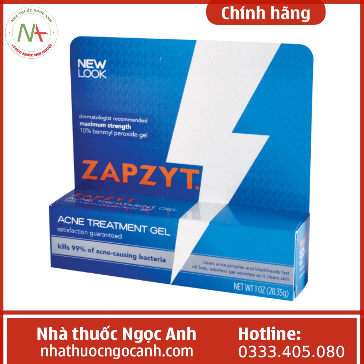 Gel trị mụn Zapzyt