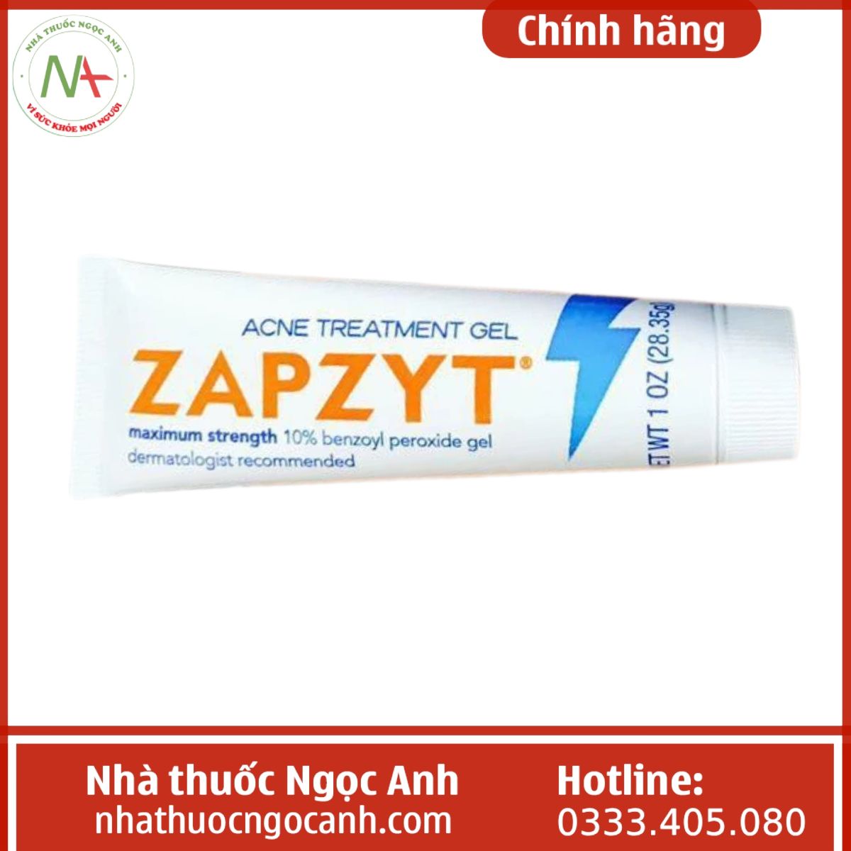 Gel trị mụn Zapzyt