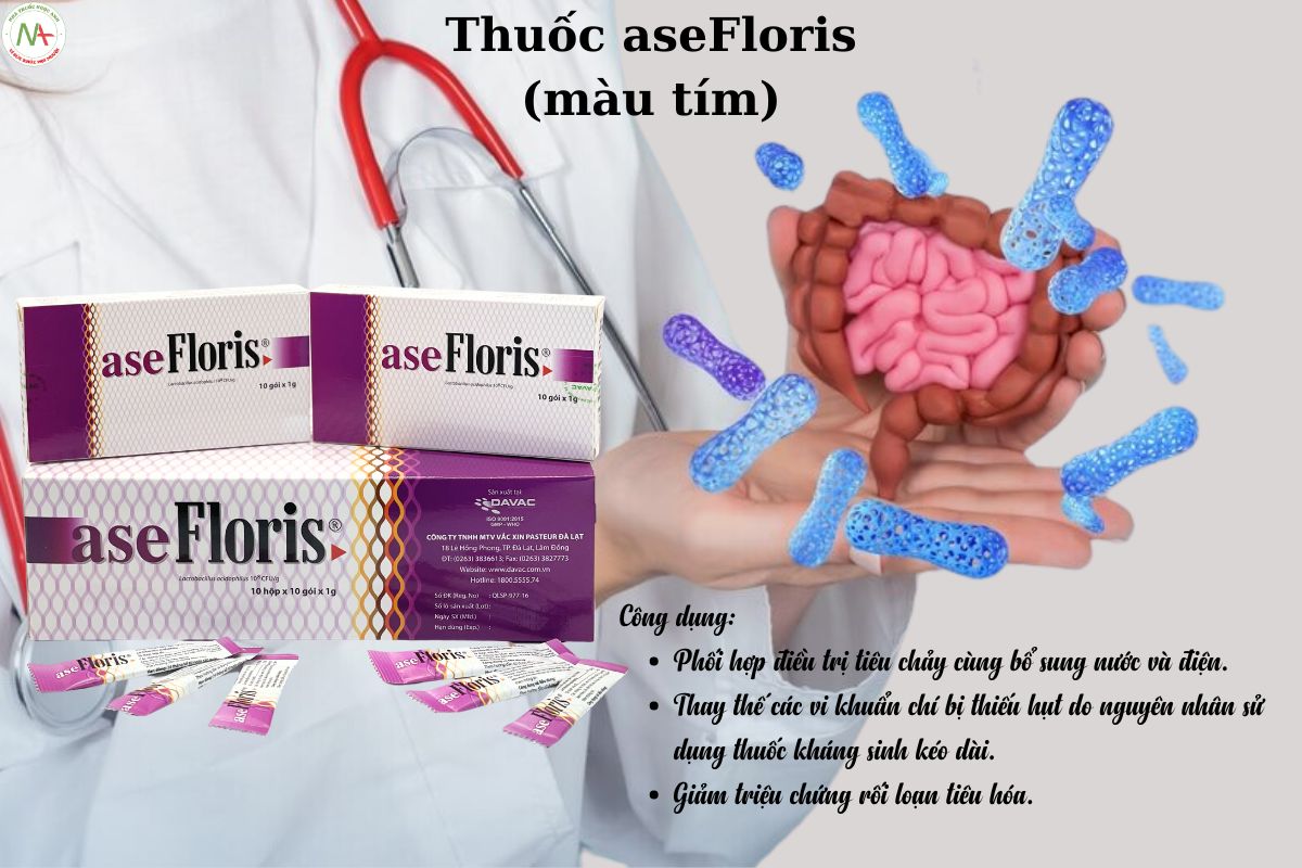 Chỉ định của thuốc aseFloris màu tím