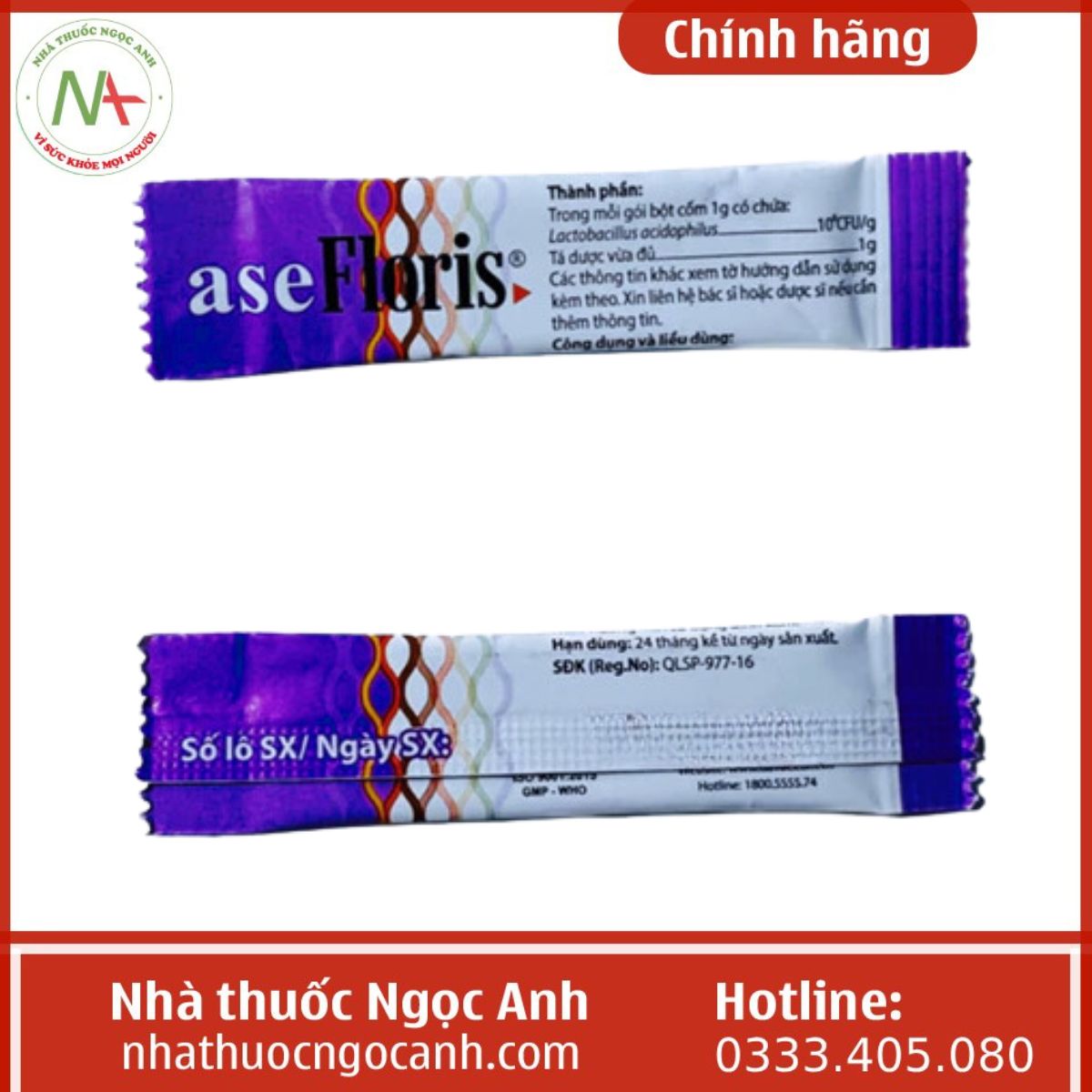 thuốc aseFloris màu tím