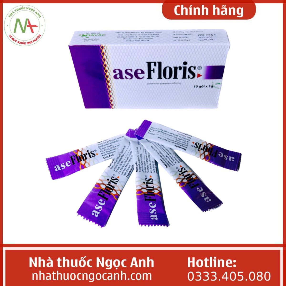 thuốc aseFloris màu tím