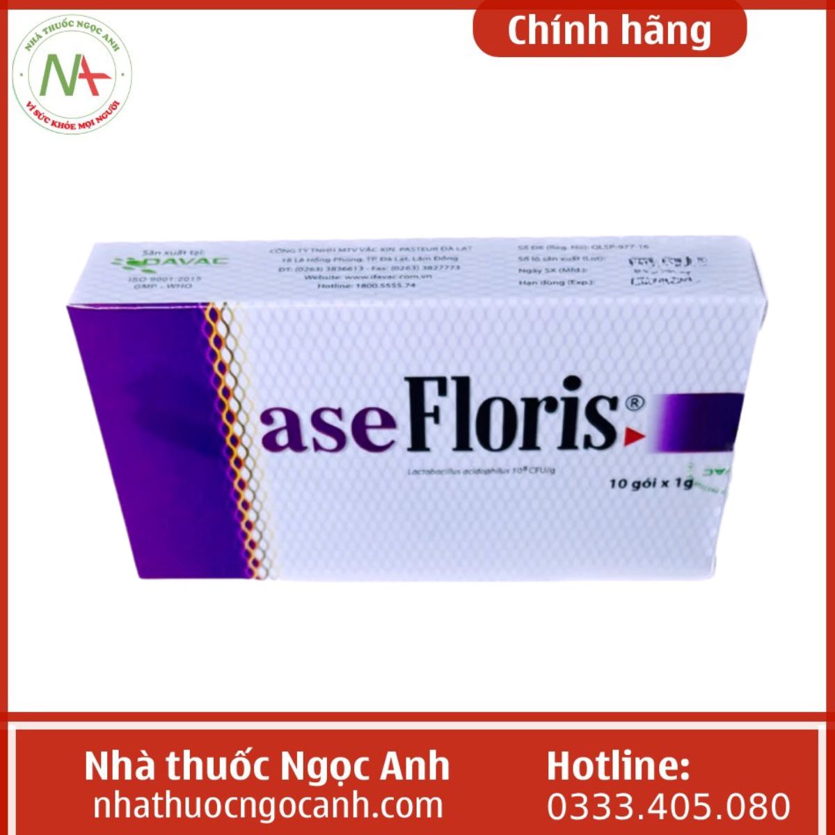 thuốc aseFloris màu tím