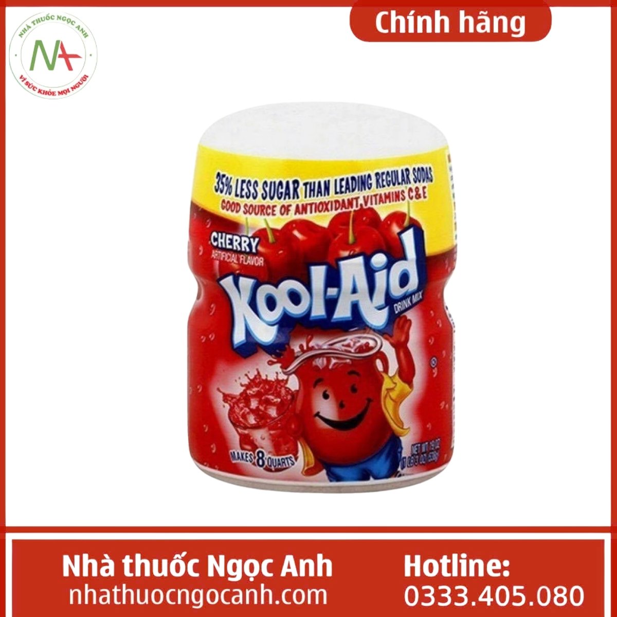 Bột pha nước trái cây Kool Aid