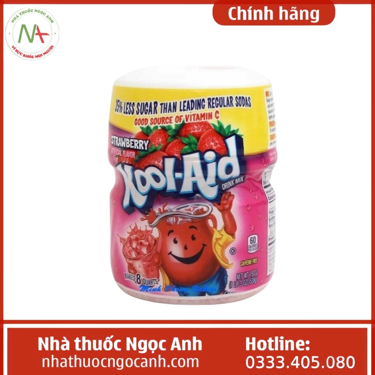 Bột pha nước trái cây Kool Aid