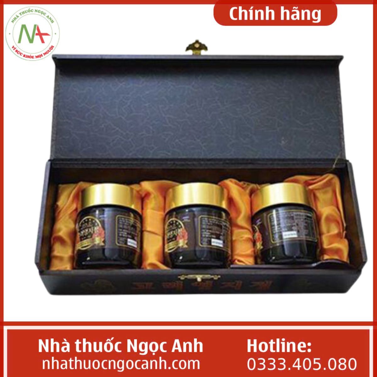 Cao linh chi GOLD Korean Youngji hộp gỗ đen