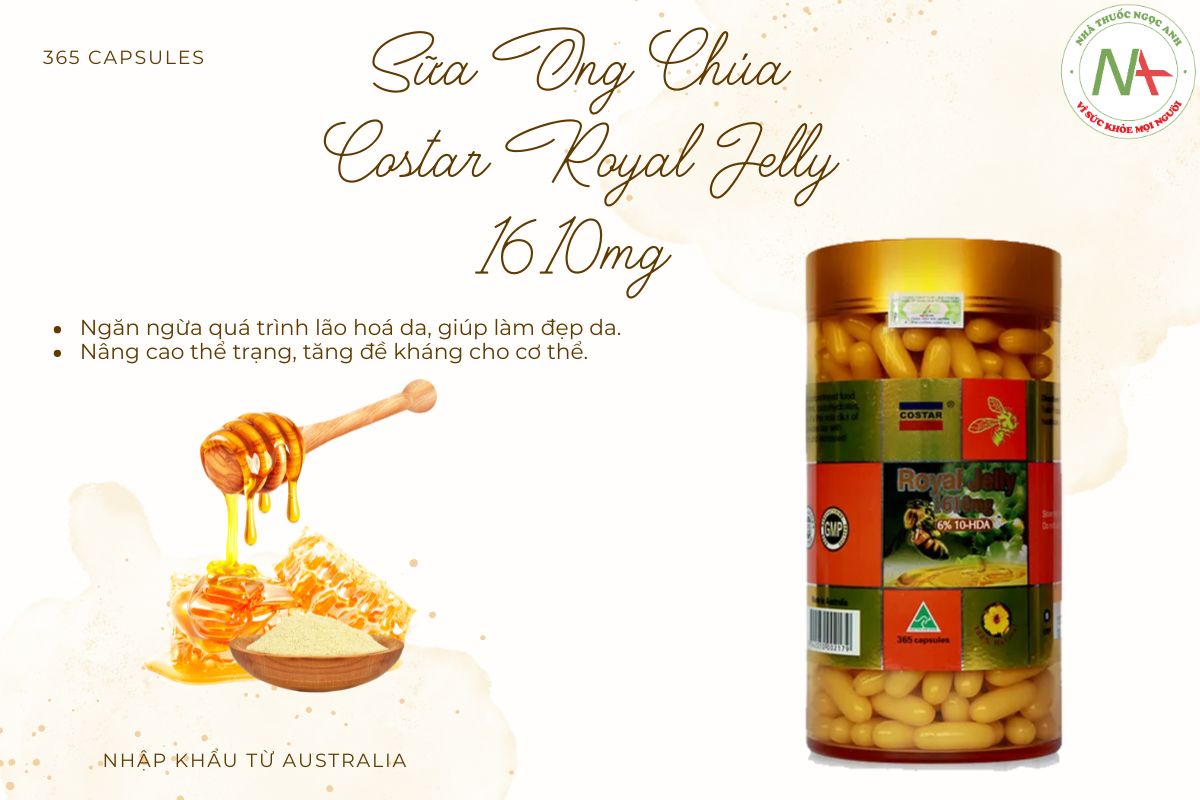 Costar Royal Jelly 1610mg