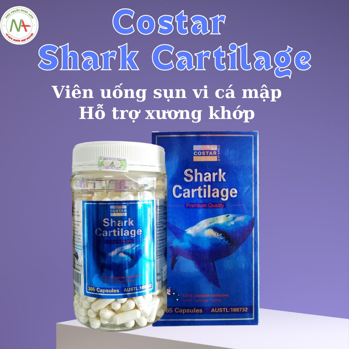 Costar Shark Cartilage 750mg