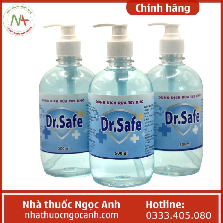 Dung dịch rửa tay khô Dr.Safe 500ml