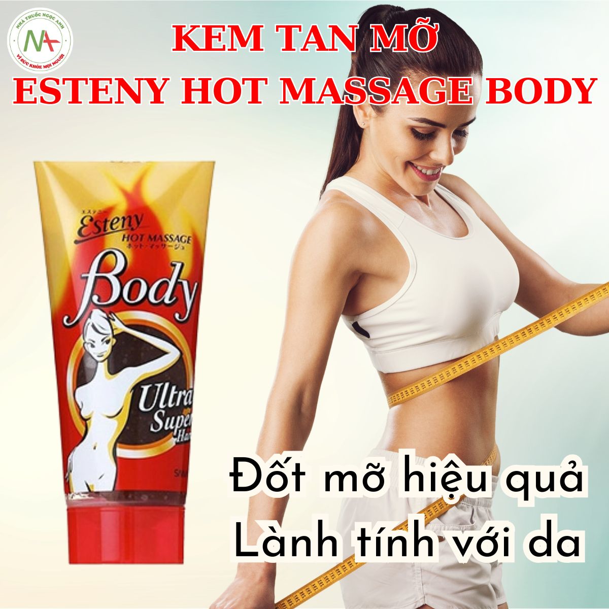 Kem Tan Mỡ Esteny Hot Massage Body