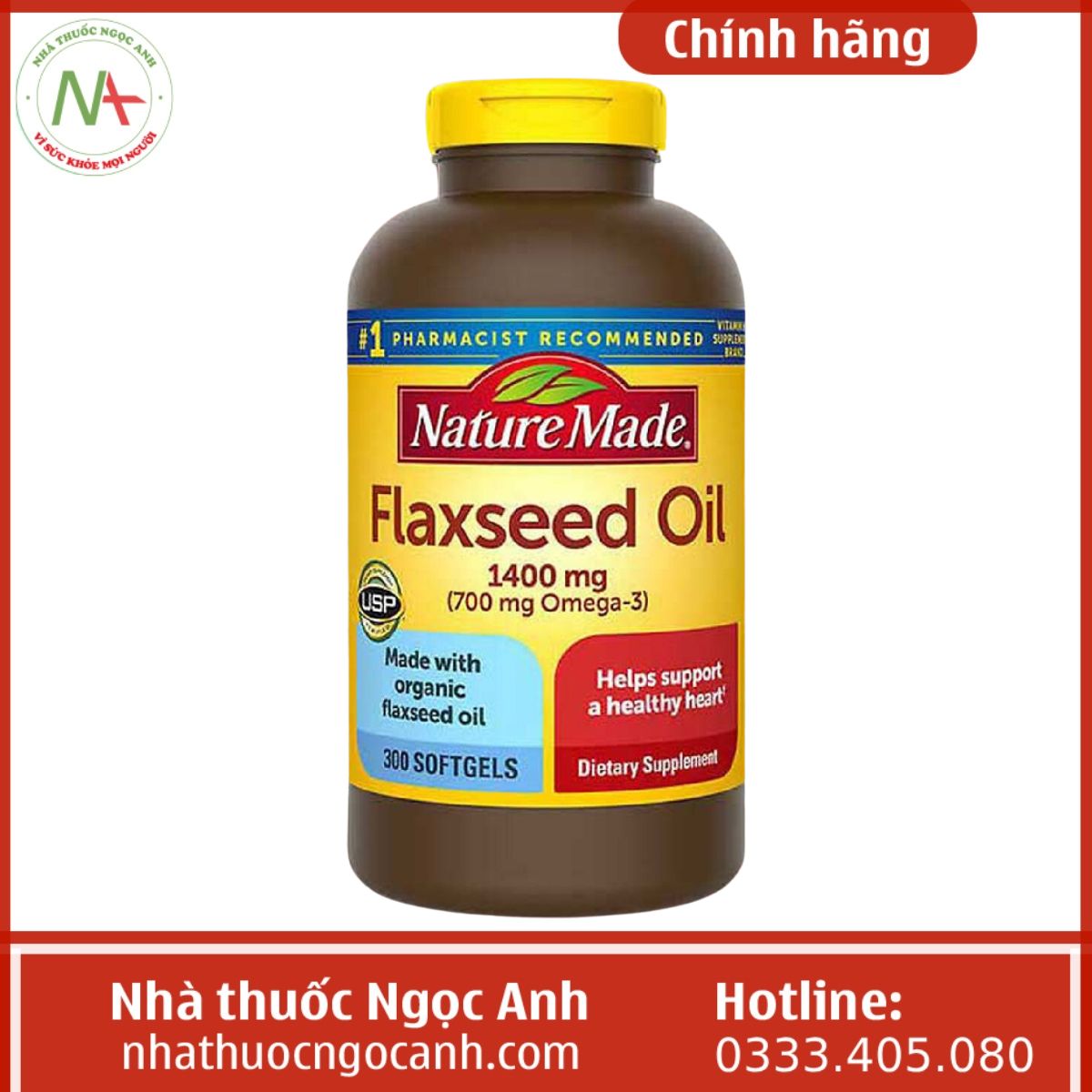 FLAXSEED OIL 1400mg