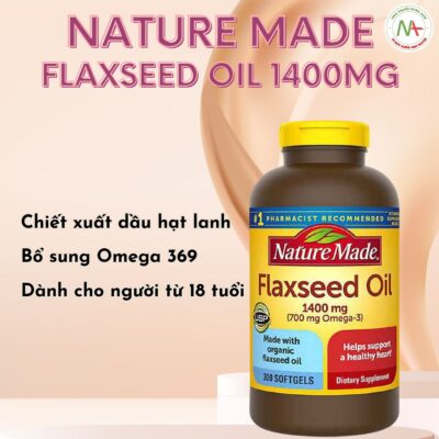 FLAXSEED OIL 1400mg