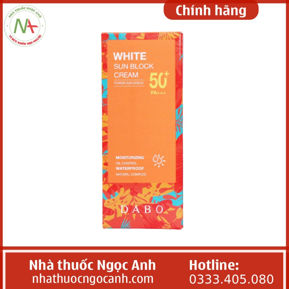 Kem chống nắng Dabo White Sunblock Cream