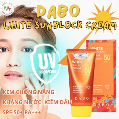 Kem chống nắng Dabo White Sunblock Cream