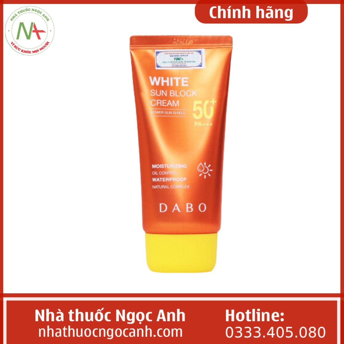 Kem chống nắng Dabo White Sunblock Cream