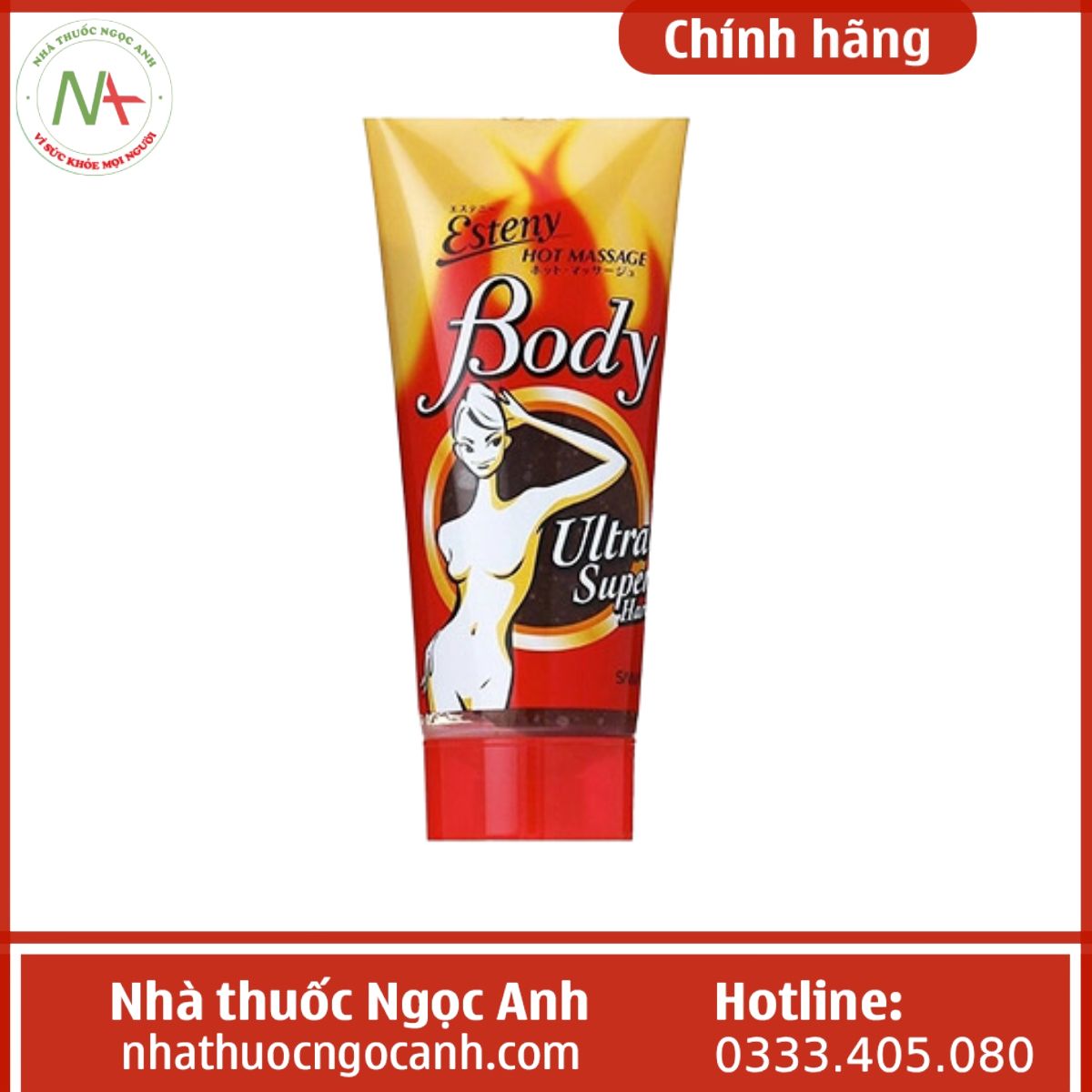 Kem Tan Mỡ Esteny Hot Massage Body