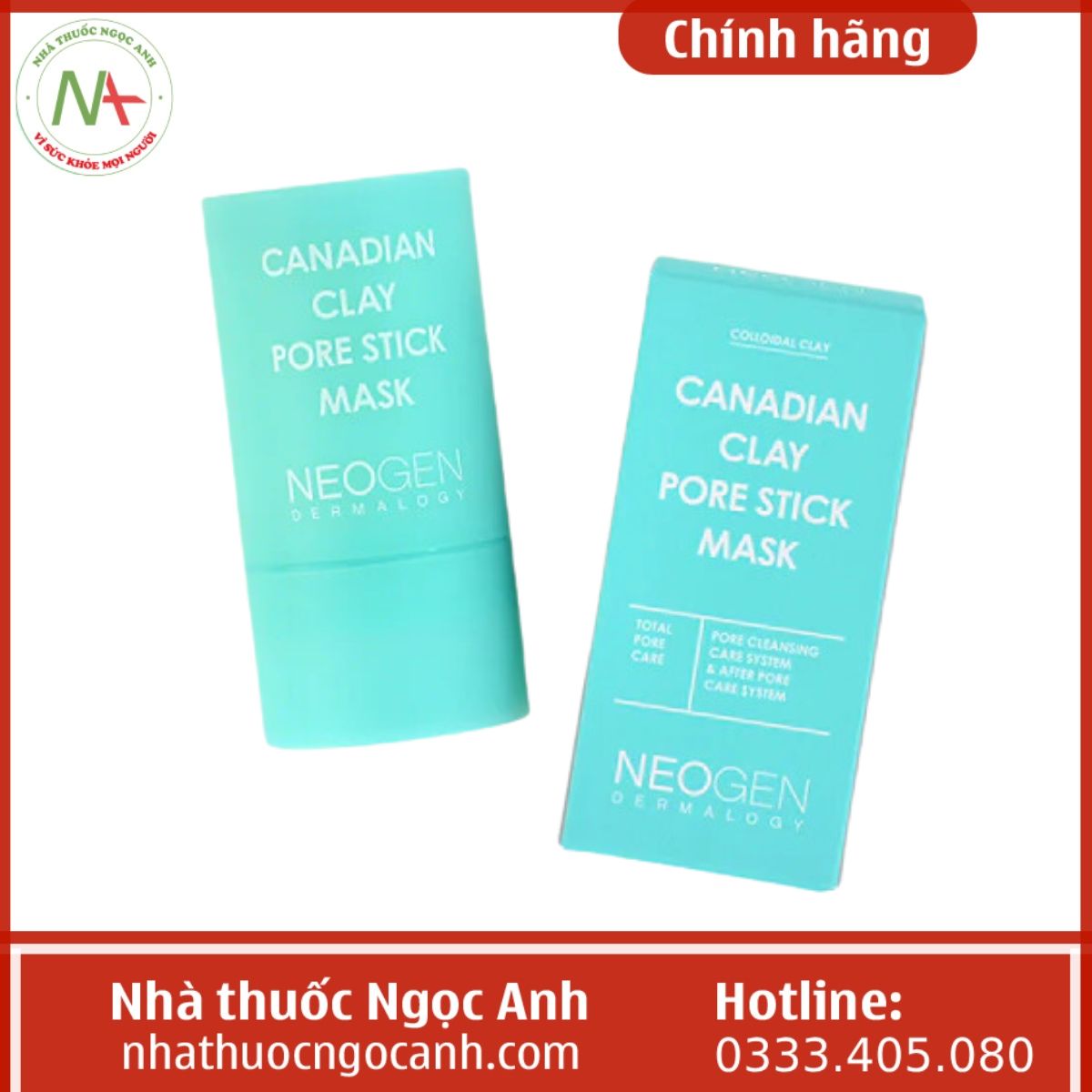 Canadian Clay Pore Stick Mask