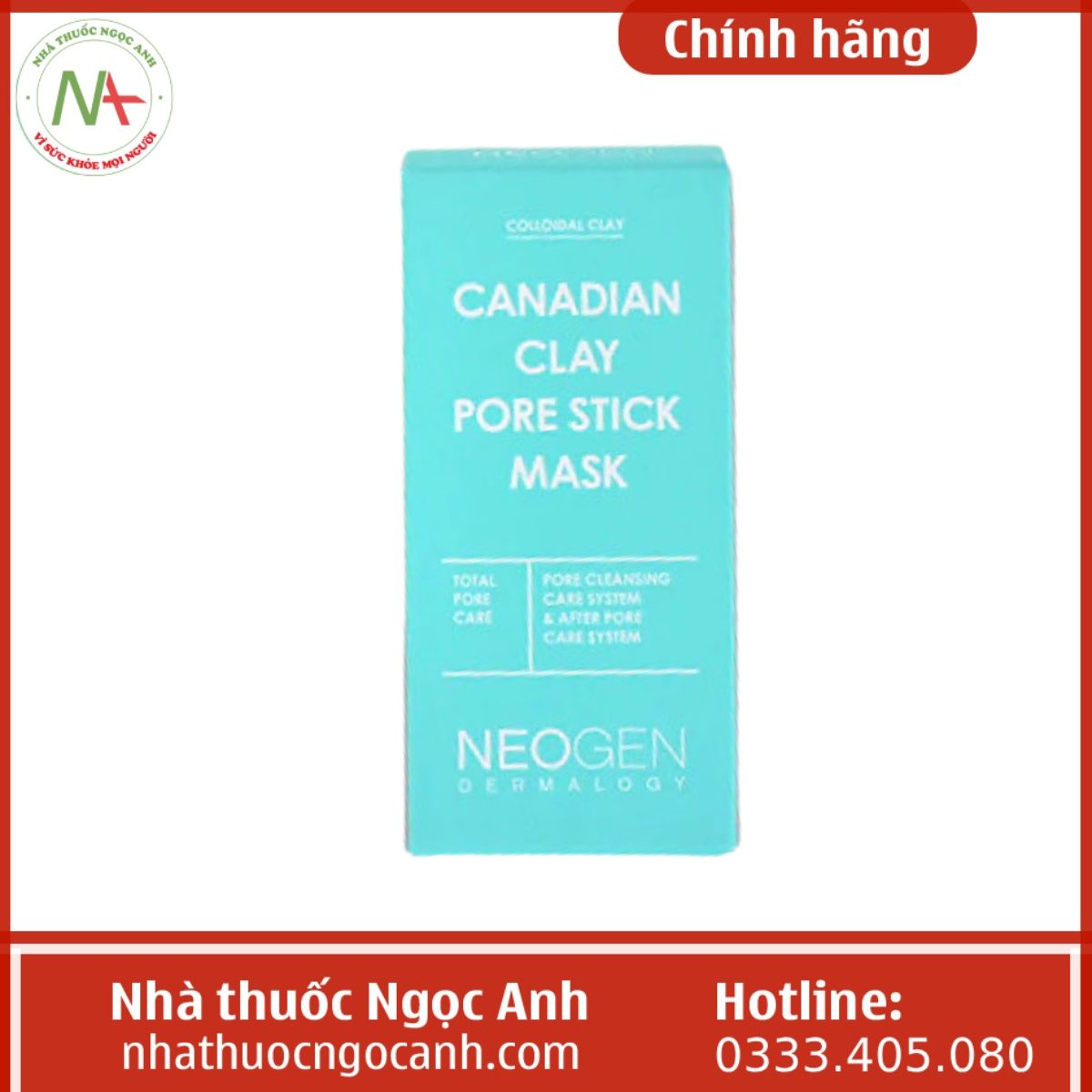 Canadian Clay Pore Stick Mask