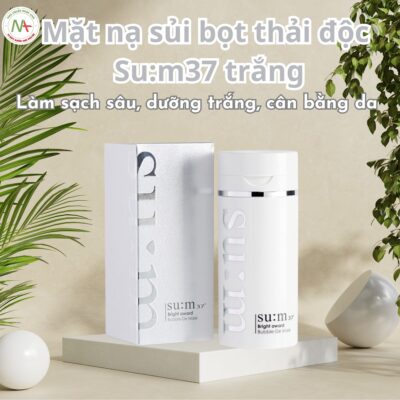 Mặt nạ sủi bọt thải độc Su:m 37