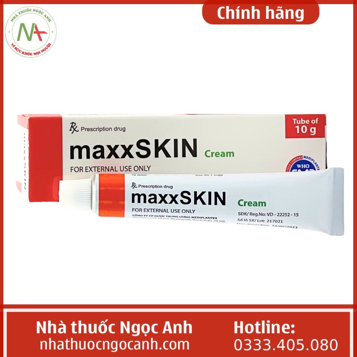 thuốc maxxSkin 10g