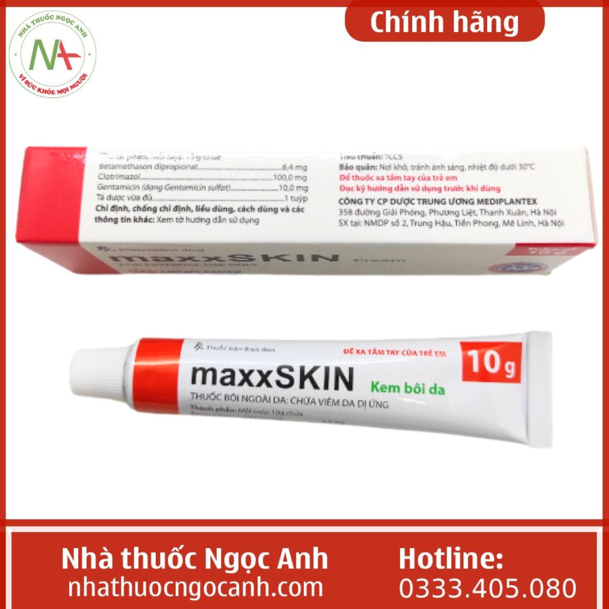 thuốc maxxSkin 10g