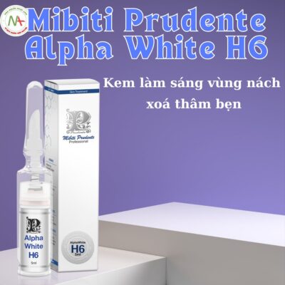 Kem trị thâm Alpha White H6