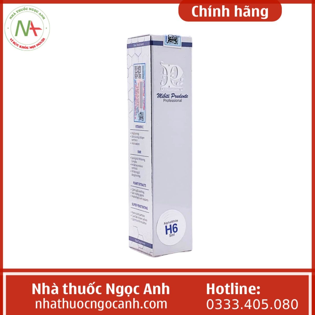 Kem trị thâm Alpha White H6