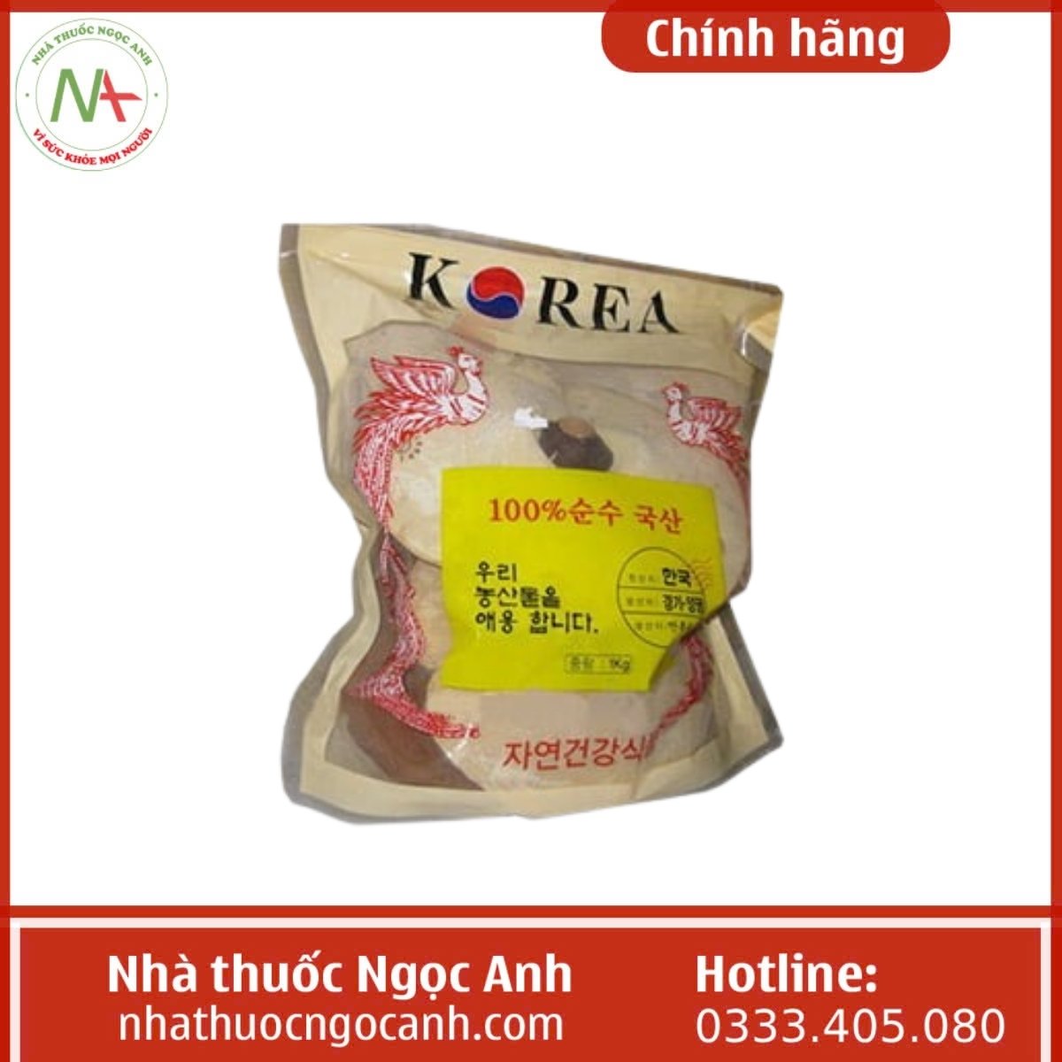 Nấm Linh Chi Vàng Phượng Hoàng Hàn Quốc