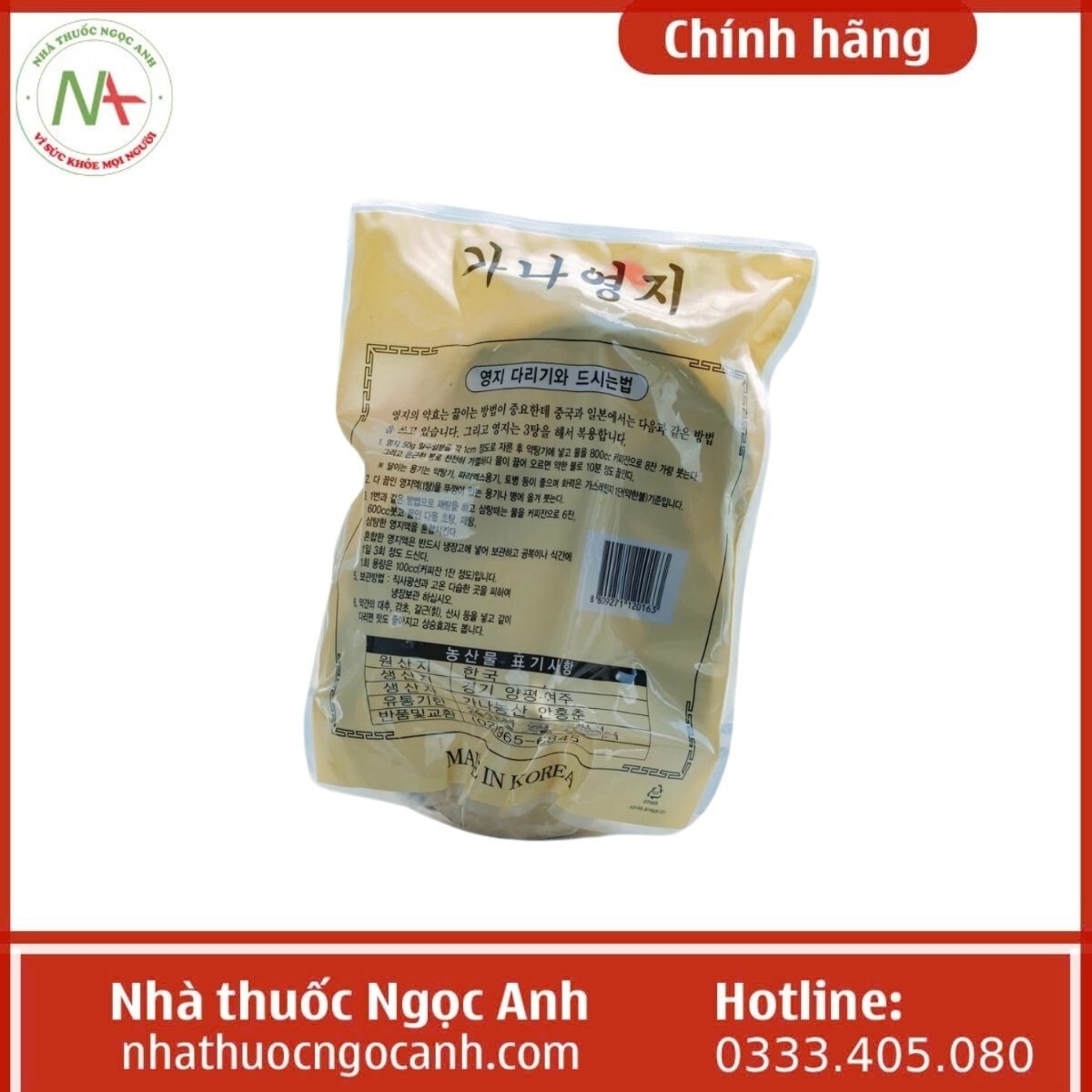 Nấm Linh Chi Vàng Phượng Hoàng Hàn Quốc