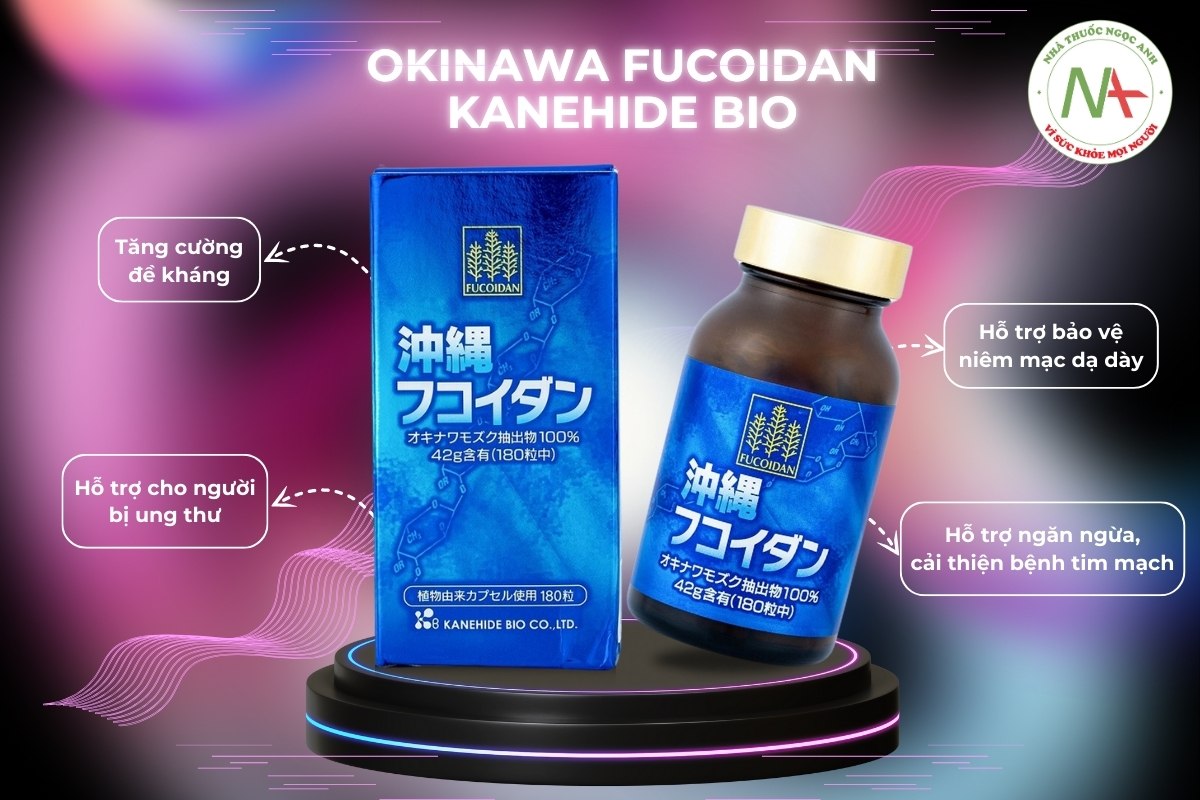 Okinawa Fucoidan Kanehide Bio hỗ trợ tăng cường sức khỏe và đề kháng cho cơ thể