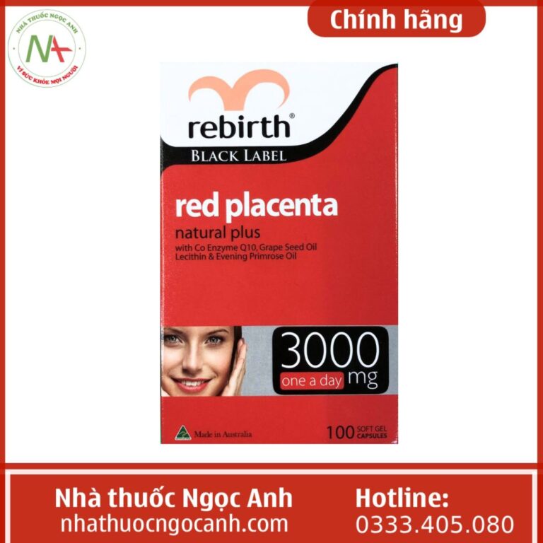 Rebirth Red Placenta 3000mg