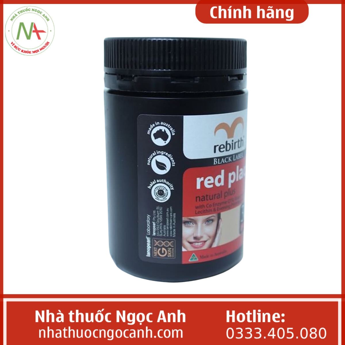 Rebirth Red Placenta 3000mg