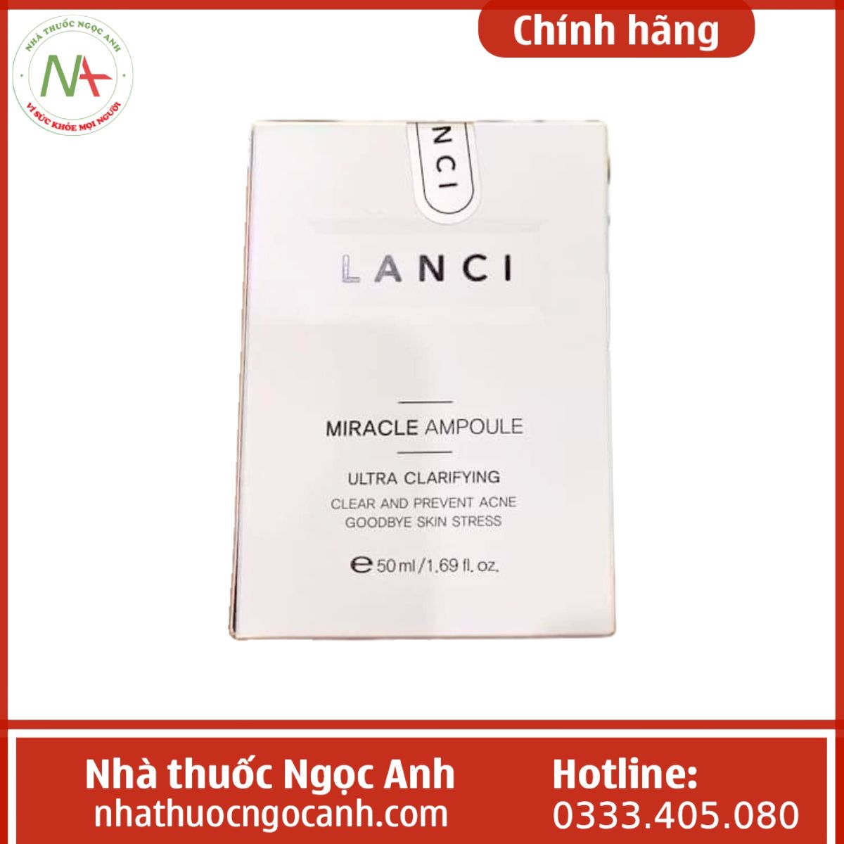 Serum Lanci Miracle Ampoule Ultra Clarifying