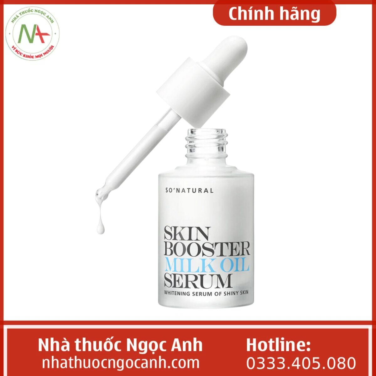 So'Natural Skin Booster Milk Oil Serum