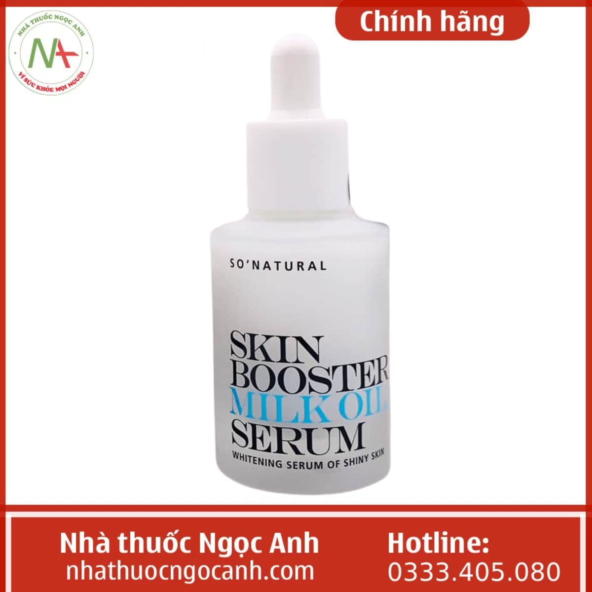 So'Natural Skin Booster Milk Oil Serum