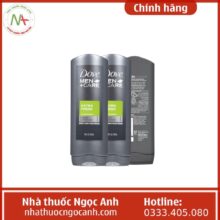 Sữa tắm và sữa rửa mặt Dove Men + Care Extra Fresh